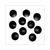 STOPFEN PVC 15.5mm SCHWARZ 10st