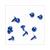 PARKERSET 4.0x12 ALUMINIUM BLAUW 10st