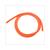 FUEL TUBE 5x8 NEON ORANGE PVC 100cm