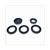 WELLENDICHTRING SATZ HONDA AMIGO/NOVIO/PC50/PF50 