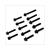 VARIATOR COVER SCREW KIT MIN SCTR 2T BLACK (12)
