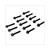 VARIATOR COVER SCREW KIT PIAGGIO 2T/4T NOIR (13)