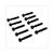 VARIATOR COVER SCREW KIT SYM 50 4T BLACK (10)