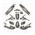 LACKSATZ KIT PIAGGIO RUNNER (13) SATIN GREY 