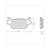 REMBLOKSET RMS (HONDA SH 125cc) ACHTER CE