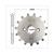 VOORTANDWIEL DERBI SENDA-SM 15tands 