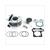 CILINDER AIRSAL CHINA 125 157QMJ 60.0mm