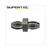 BRAKE TUBE NIPPLE CONNECTION 2 TUBES