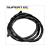 COVER CABLE WRAP 6mm 1.5mtr BLACK