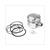 ZUIGER PEUGEOT/SYM 4T 37mm 10mm pen SP