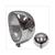 PHARE COMPLET UNI MOPED RETRO 13.5mm BAX15D CHROME
