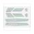 PEUGEOT 103 STICKERSET GROEN 8 delig