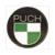PUCH EMBLEEM ROND STICKER 50mm  