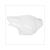 COVER HANDLE BAR PEUGEOT KISBEE <2010 WHITE