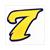 ST.NUMMER -7- YELLOW-BLUE  5.5cm