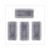 REFLECTIE STICKER 3D RECHTHOEK 25x50 WIT (4)
