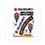 SPONSOR-KIT SUZUKI/METZELER 33x22