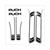 PUCH MAXI STICKERSET PVC ZWART
