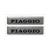 PIAGGIO STICKER 3D LANG 2 Stuks