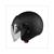 HELM JET VIALE S SV MATT SCHWARZ PURE XL